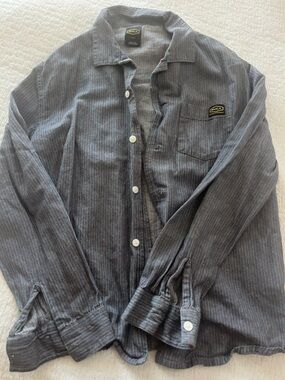 RVCA Striped Button Down